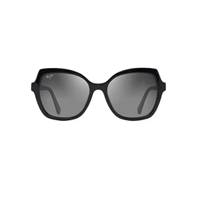 Abbildung von Maui Jim Unisex Sunglasses, Grey mamane Black Gloss, Unica