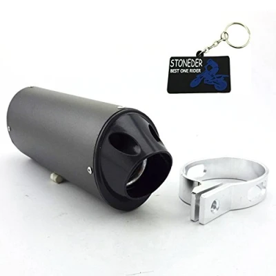 Abbildung von STONEDER Auspuff 38 mm Schalldämpfer für 125 cc 140 150 160 chinesisches Pit Dirt Bike Motorrad