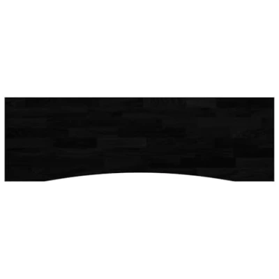 Abbildung von vidaXL Schreibtischplatte Dunkelbraun 160x50x2,5 cm Massivholz Eiche