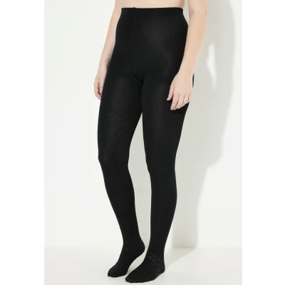 Abbildung von Ulla Popken Thermal Strumpfhose, Damen, Größe: 54/56, Black