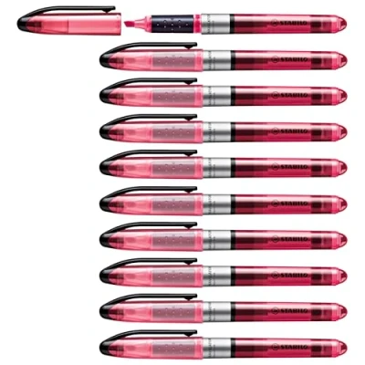 Abbildung von Textmarker STABILO NAVIGATOR 10er Pack pink