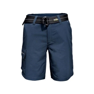 Abbildung von crazy4sailing Unisex Deckshorts Segelhose Shorts kurz wasserabweisend, Farbe:blau, Größe:XLT
