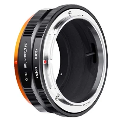 Abbildung von K&amp;F Concept FD FX Hochpräziser Objektivadapter，Kompatibel mit Canon FL Objektiven bei Fujifilm M13115 Kameras