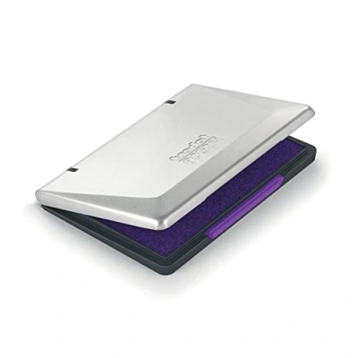 Abbildung von Trodat 9052 Handstempelkissen Metall, 110 x 70mm, Getränkt, Farbe Violett