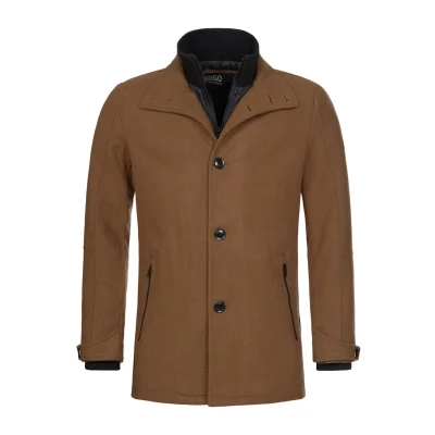 Abbildung von Indicode Jeans MÄNTEL Brittany Übergangsjacke, Herren, Größe: Small, Camel