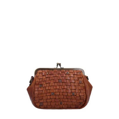 Abbildung von Gusti Leder Umhängetasche Britney Handtasche Damen Schultertasche &amp; Crossbody Bag für Braun