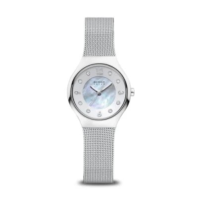 Abbildung von BERING Damen Uhr Solar Movement Collection mit Edelstahl und Saphirglas 14427 004
