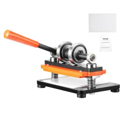 Abbildung von VEVOR Lochstanzer Lederschneidemaschine 18 x 10 cm Leder Prägemaschine 1,5 t Belastbare