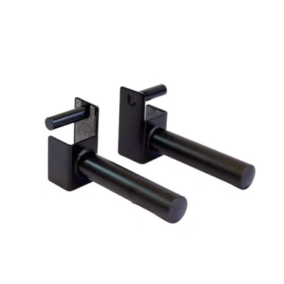 Abbildung von HULKFIT Unisex Erwachsene Pro Series Weight Plate Holders Befestigungszubehör, Schwarz