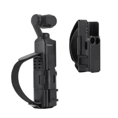 Abbildung von ZJRXM Adapter Halterung Mount mit Handschlaufe für DJI Osmo Pocket 3, Erweiterungsadapter 3 Zubehör