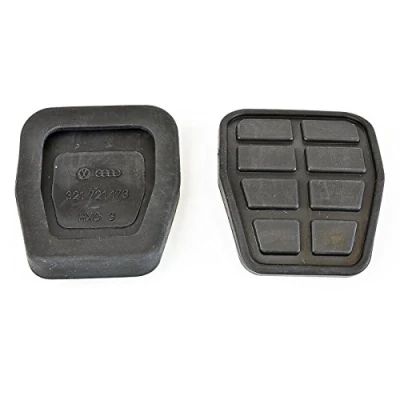 Abbildung von 2x Bremspedal Kupplungspedal Gummi Belag passend für Audi VW Seat Skoda 65 mm x 55 321721173