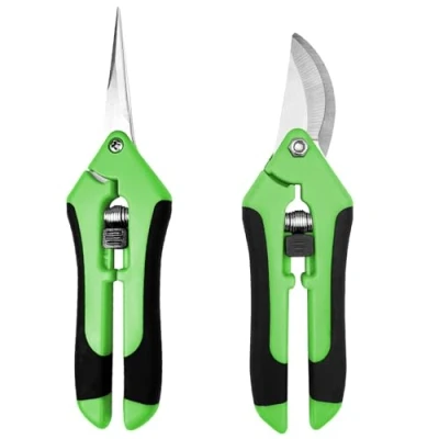 Abbildung von Chiluxendo 2 Stücke Gartenschere Klein, Rosenschere Profi, Pflanzenschere Rosen, Blumenschere Gartenscheren, Gartenscheere Feinschnitt, Schere Garten, Rosenscheren, Pruning Shears, Kleine Astschere