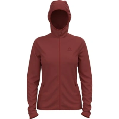 Abbildung von Odlo Damen Hoodyjacke mit Reißverschluss ROY, pale mauve spiced apple, M