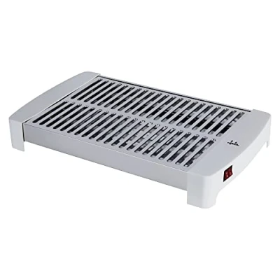 Abbildung von Jata TT5016 Quarz Toaster XXL (35 x 25 cm) mit 5 Quarzstäben, Möbel und Grill aus Edelstahl, 3 Heizleistungen, herausnehmbare Krümelschublade, 1000 W