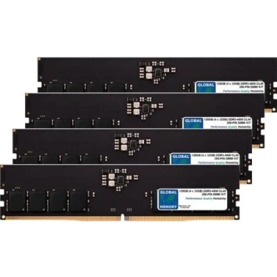 Abbildung von 128 GB (4 x 32 GB) DDR5 4800 MHz PC5 38400 288 PIN DIMM RAM KIT für PC Desktop/Motherboards