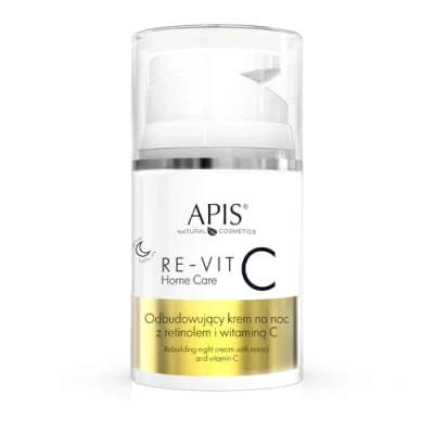 Abbildung von APIS RE VIT C HOME CARE WIEDERAUFBAU NACHTCREME MIT RETINOL UND VITAMIN 50ML
