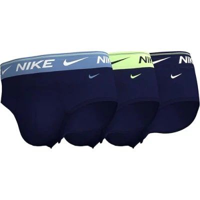 Abbildung von Nike Hip Brief 3PK Unterwäsche, BL VID Beyond/BRLY VLT/BL VID, L, für Herren