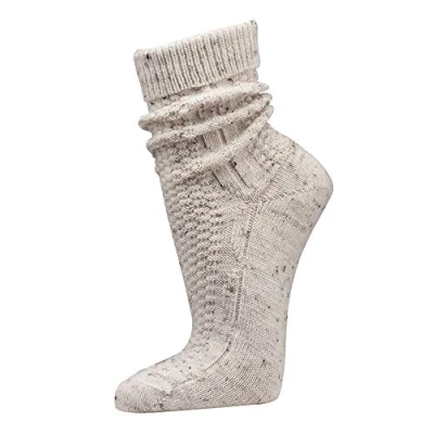 Abbildung von TippTexx 24 2 Paar Trachtensocken Tweed mit Anti Loch Garantie (as3, numeric, numeric_39, numeric_42, regular, Natur, 39 42)
