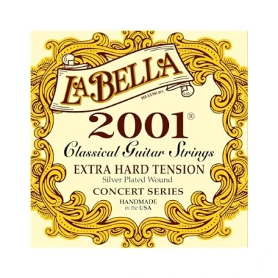 Abbildung von La Bella Classic 2001 XHT, Saiten für klassische Gitarre, Extra High Tension