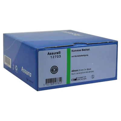 Abbildung von Assura Basisp.konvex RR40 21mm m.Gürtelb 4 St