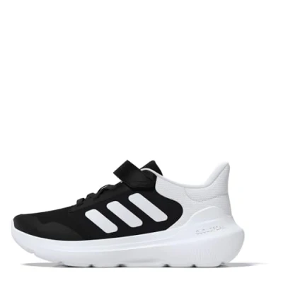 Abbildung von adidas Performance Tensaur RUN 3.0 EL C Unisex Laufschuh Neutral für Kinder, Größe: 33.5, Core black/footwear white Schuhe