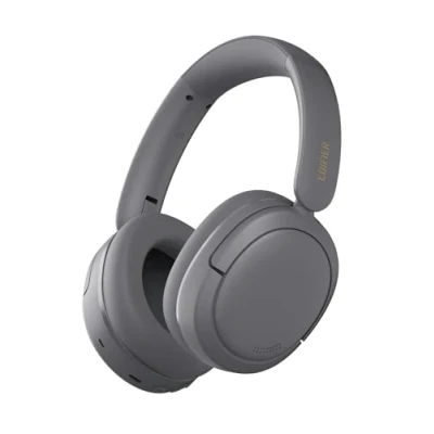 Abbildung von Edifier W800BT SE Kabellose Over Ear Bluetooth 5.4 Kopfhörer KI Rauschunterdrückung Anrufen 45std. AKKU Schnellladefunktion AAC Codec Dual Device Verbindung Faltbar Grau