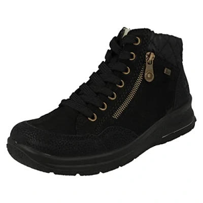 Abbildung von Rieker Ankle Boot schwarz, Damen, Größe: 40, Schwarz Schuhe