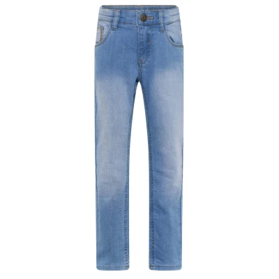Abbildung von Minymo Strech Jeans Straight Leg für Kinder, Größe: 92, Blau