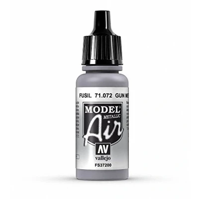 Abbildung von Vallejo Model Air Acrylfarbe, 17 ml Metallic Gun