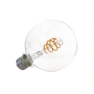 Abbildung von LUUMR Smart LED Leuchtmittel G95 E27 amber 4,9W Tuya WLAN