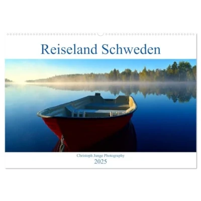 Abbildung von Reiseland Schweden (Wandkalender 2025 DIN A2 quer), CALVENDO Monatskalender