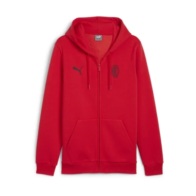 Abbildung von Puma AC Milan Ftblessentials Sweatjacke For all time red black, Herren, Größe: XL, black