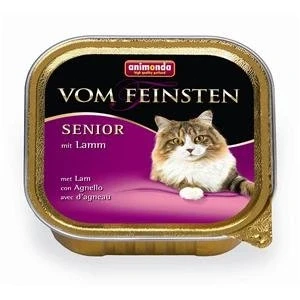 Abbildung von animonda Vom Feinsten Senior Nassfutter, für ältere Katzen ab 7 Jahren, mit Lamm, 32 x 100 g