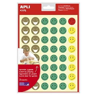 Abbildung von Apli Kids 12791 Smile Sticker (3 Stück)