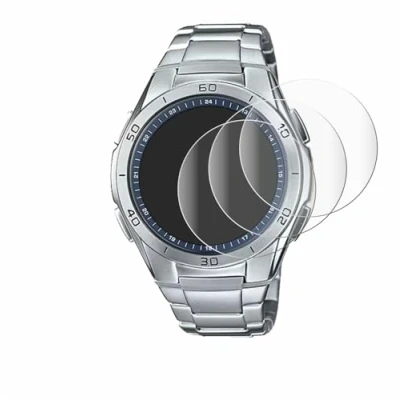 Abbildung von Savvies 4 Stück Full Screen Schutzfolie für Casio WVA M650D 2A Cover Displayschutz Folie [3D Curved, Transparent, Anti Fingerabdruck]