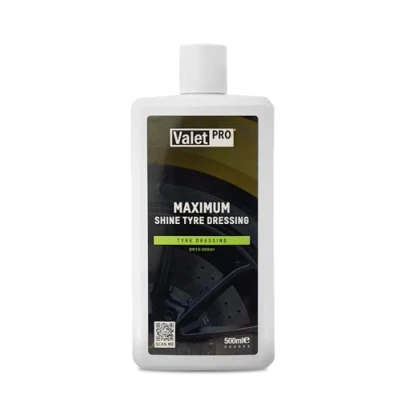 Abbildung von ValetPRO Maximum Shine Tyre Gel 500ml, Reifengel für Auto und Motorrad, hochglänzend langlebig