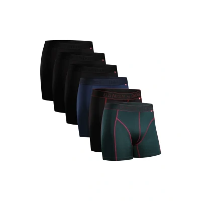 Abbildung von Danish Endurance 6 PACK Performance Boxershorts, Herren, Größe: Large, Black/multicoloured