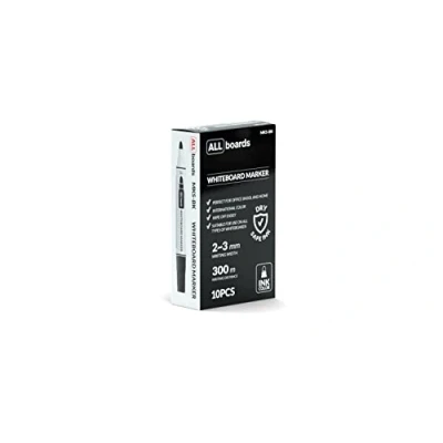 Abbildung von ALLboards Whiteboard Marker trocken abwischbarer 10er Set Glastafel