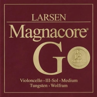 Abbildung von Larsen Cello Saiten Magnacore G Wolfram Arioso