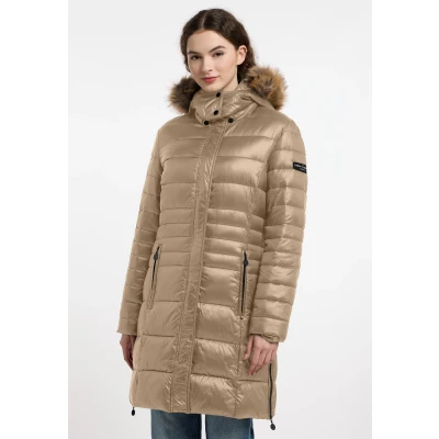Abbildung von Frieda &amp; Freddies Thermolite Wintermantel, Damen, Größe: 34, Dunkelbeige