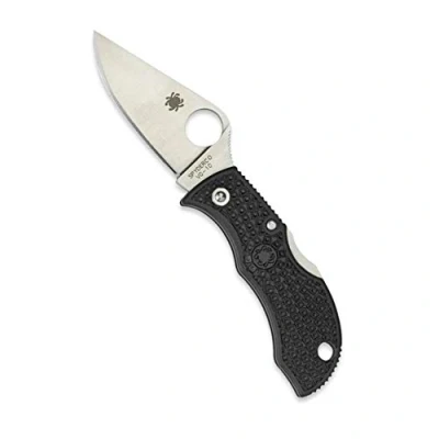 Abbildung von Spyderco Unisex Erwachsene Taschenmesser Manbug FRN Griff, Schwarz, Standard