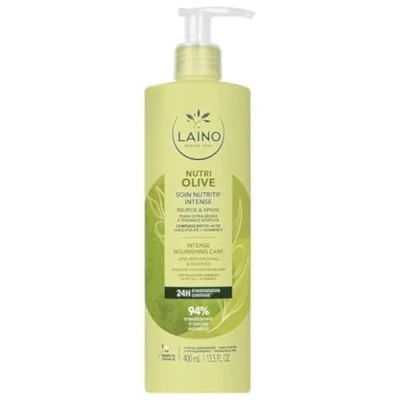Abbildung von Laino Nutri Olive Nährstoffpflege, intensiv, extra trockene Haut, mit atopischer Tendenz, 400 ml