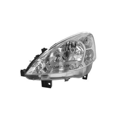 Abbildung von VAN WEZEL 4052961 Scheinwerfer links H4 glasklar für Rechtsverkehr mit Stellmotor LWR P43t PEUGEOT: Partner II Kastenwagen, Tepee