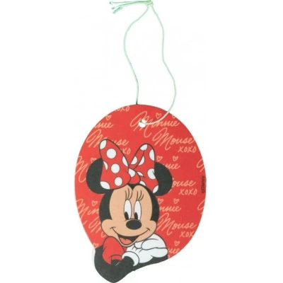 Abbildung von Disney Lufterfrischer Auto Minnie Mouse Vanille Rot Weiß