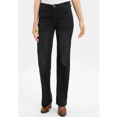 Abbildung von MAC Jeans Dream WIDE Straight Leg, Damen, Größe: 34x34, Schwarz