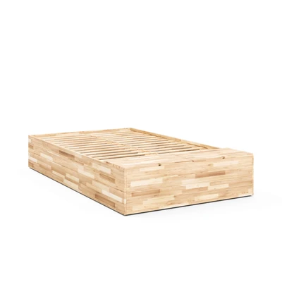 Abbildung von Karup Design Bettgestell &quot;Basement Bed, Stauraumbett, Bett optional mit oder ohne Sitzbank&quot;, integriertem Stauraum, inkl Lattenrost, FSCzertifiert