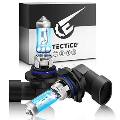 Abbildung von TECTICO HB4 9006 Nebelscheinwerfer Halogen Birne 12V 55W Warmweiß +130% Ultra Heller Fernlicht Abblendlicht Auto Lampe Ersatz, 2 Stücke