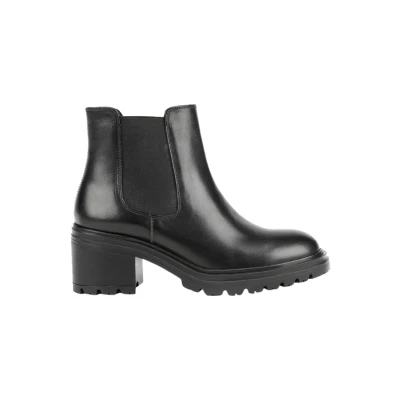 Abbildung von Geox Mädchen D Damiana G Stiefeletten, Schwarz, 39 EU