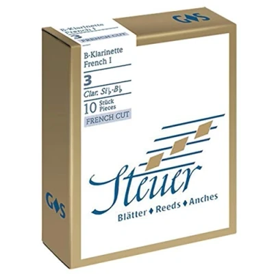Abbildung von Steuer 738004 Blatt BB Klarinette Solo White Line 3 französischer Schnitt 10er Packung ,