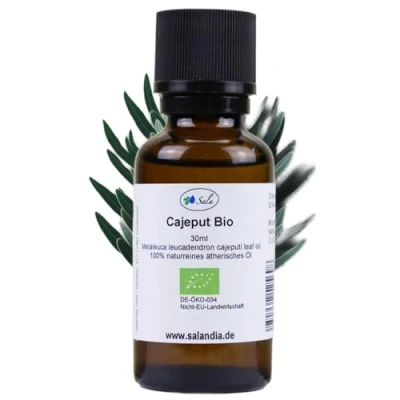 Abbildung von Sala Cajeputöl Aroma ätherisches Öl naturrein BIO zum Verzehr 30 ml